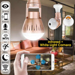 Bulb Lamp light Wireless IP Camera